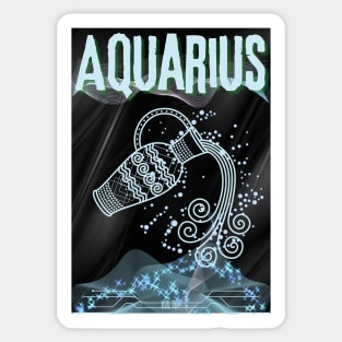 AQUARIUS Sticker